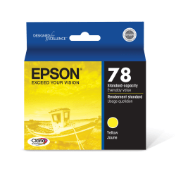Epson® 78 Claria® Yellow Ink Cartridge, T078420
