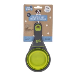Nice Paws 3-in-1 Collapsible Scoop, Green