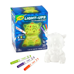 Illuminate creativity with the Crayola Light Up Dragon Toy. It's a glowing dragon canvas  - 747635