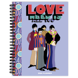2026 TF Publishing Medium Weekly/Monthly Planner, 6-1/2" x 8", All You Need is Love, January To December