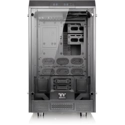 Thermaltake The Tower 900 Computer Case - Full-tower - Black, Transparent - Hot Dip Galvanized Steel - 9 x Bay - 2 x 5.51" x Fan(s) Installed - Mini ITX, ATX, Micro ATX, EATX Motherboard Supported - 13 x Fan(s) Supported