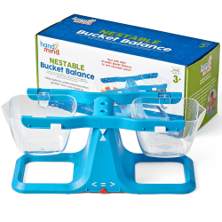 Hand2Mind Nestable Bucket Balance, Single