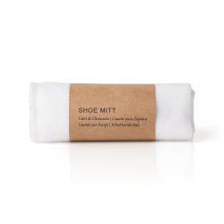 Kraft Box Shoe Mitts, White, Case Of 300 Mitts