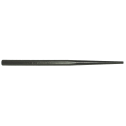 Line-Up Punch - Full Finish, 12 in, 5/16 in Tip, Alloy Steel