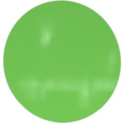 Ghent Coda Low-Profile Circular Magnetic Dry-Erase Glassboard, 24", Green