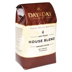 Day to Day Coffee® 100% Pure Coffee, House Blend, 28 Oz, Pack Of 3 Bags