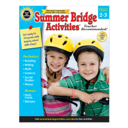 Carson-Dellosa Summer Bridge Activities Workbook, 2nd Edition, Grades 2-3