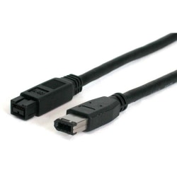 StarTech.com StarTech.com - IEEE 1394 Firewire cable - 6 pin FireWire (M) - 9 pin FireWire 800 (M) - 1.8 m ( IEEE 1394b )