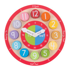 Bigjigs Toys Teaching Clock