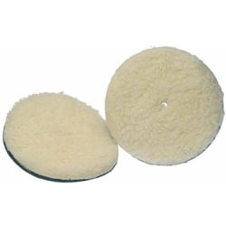 Koblenz 6'' Lambswool Pads - 6" Diameter - Lamb's Wool, Foam - 2 / Pack