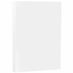 JAM Paper® Legal Card Stock, Strathmore Bright White Wove, Legal (8.5" x 14"), 80 Lb, Pack Of 50