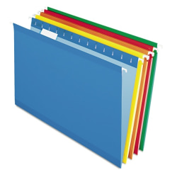 Pendaflex® Premium Reinforced Color Hanging Folders, Legal Size, Assortment #1, Pack Of 25