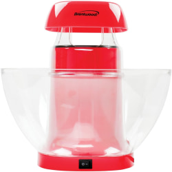 Brentwood PC-490R Jumbo 24-Cup Hot Air Popcorn Maker, Red - Hot Air
