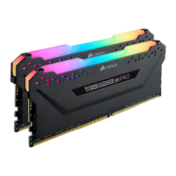 Corsair Vengeance RGB Pro 64GB DDR4 SDRAM Memory Module Kit - For Desktop PC, Motherboard - 64 GB (2 x 32GB) - DDR4-3200/PC4-25600 DDR4 SDRAM - 3200 MHz - CL16 - 1.35 V - 288-pin - DIMM