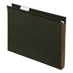 Pendaflex® Premium Reinforced Extra-Capacity Hanging File Folders, 1" Expansion, Letter Size, Green, Pack Of 25 Folders
