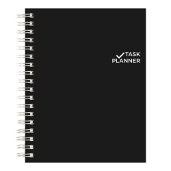 Blueline® Undated Daily Task Planner, 9-1/4" x 7-1/4", 50% Recycled