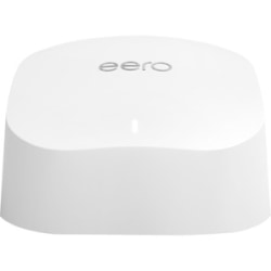 eero Wi-Fi 6 IEEE 802.11ax Ethernet Wireless Router - 2.40 GHz ISM Band - 5 GHz UNII Band - 62.50 MB/s Wireless Speed - B085VM9ZDD