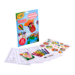 The top 8 World's Favorite Colors in Crayola crayons! The Coloring pages inspired by the World's Favorite Colors program!