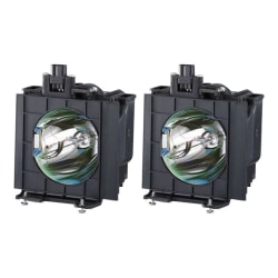 BTI - Projector lamp (equivalent to: Panasonic ET-LAD40W) - HS - 210 Watt - 3000 hour(s) (pack of 2) - for Panasonic PT-D4000, D4000E, D4000U