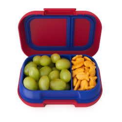 Bentgo Kids Snack Leak-Proof Container, 2"H x 4"W x 6"D, Red