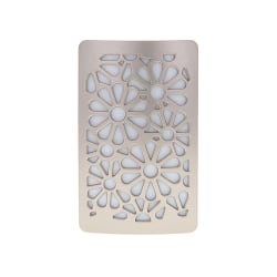 Westek Floral DecoPlug™ Night Light, Nickel