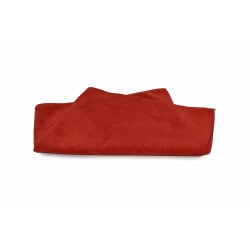 Pro-Clean Basics Microfiber Towels, Terry Microfiber, 16" x 27", Red, Pack Of 48 Towels