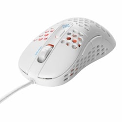 Deltaco Gaming Ultra-Light Wired Gaming Mouse, White, GAM106W