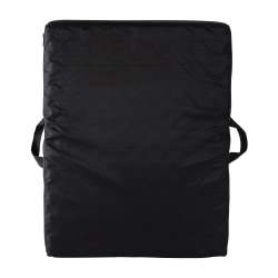 DMI® Gel-Foam Comfort Seat Cushion, 18"H x 20"W x 2 1/2"D, Black