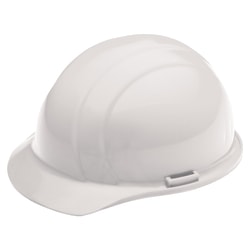 SKILCRAFT® Easy Quick-Slide Cap Safety Helmet, White (AbilityOne 8415-00-935-3139)