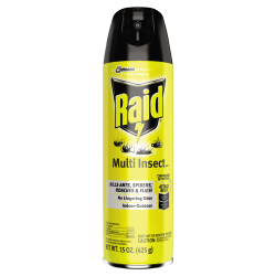 Raid Insect Killer, Multi Insect, 15 Oz, Pack Of 12 Bottles