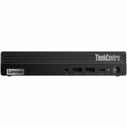 Lenovo ThinkCentre M75q Gen 5 12RQ000MUS Desktop Computer, AMD Ryzen 7 PRO 8700GE, Black, 12RQ000MUS