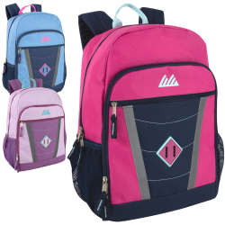 Trailmaker Reflective Backpacks, Assorted Colors, Set of 24 Backpacks, 2715Q24
