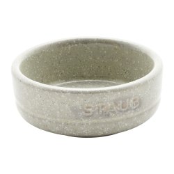 Staub Ceramic Dinnerware 4-Piece Condiment Dish Set, 1.7 Oz, White Truffle