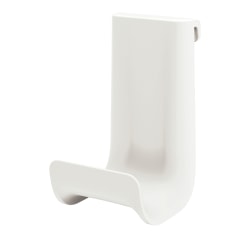 HON® Fuse™ Pedestal Hanging Hook, 3-1/4"H x 1-7/8"W x 2-1/4"D, White
