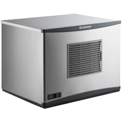 Hoffman Scotsman Prodigy Air-Cooled Ice Cube Machine, Small Cube, 23"H x 30"W x 24"D, Silver
