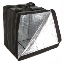 American Metalcraft Insulated Delivery Bag, 12" x 12" x 12", Black