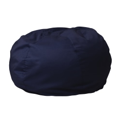 Flash Furniture Oversized Bean Bag Chair For Kids And Adults, Navy Blue