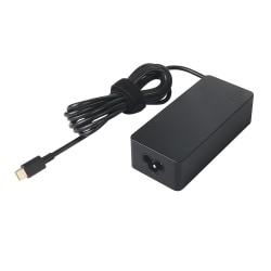Lenovo® USB Type-C 65W AC Adapter, 5.9', Black, GX20P92530