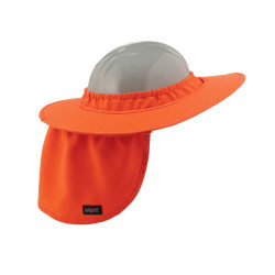 Ergodyne Chill-Its® 6660 Hard Hat Brim With Shade, Orange