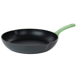 Oster Rigby Aluminum Non-Stick Frying Pan, 12", Green