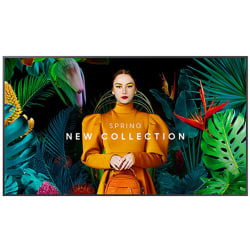 Samsung 75" QBC-N Series 4K Ultra HD TV, Black, Total Qty 1