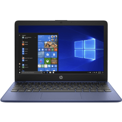 HP Stream 11-ak0010nr Laptop, 11.6" Screen, Intel® Celeron®, 4GB Memory, 32GB eMMC, Windows® 10 Home S-Mode, 16V14UA#ABA