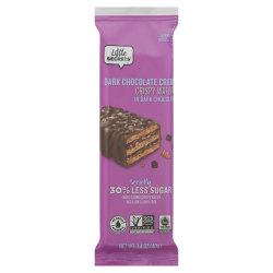 Little Secrets Crispy Wafers, Dark Chocolate With Sea Salt, 1.4 Oz, Total Qty 12