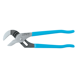 Straight Jaw Tongue and Groove Pliers, 10 in, Straight, 7 Adj.