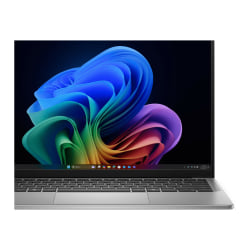 Dell Latitude 7000 7455 14" Touchscreen Copilot+ Notebook, QHD+, Qualcomm Snapdragon X1E-80-100, 32GB, 512GB SSD, Windows 11 Pro, Aluminum Titan Gray