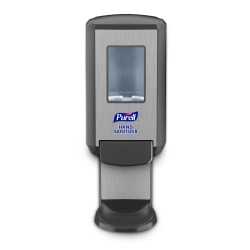 Purell® CS4 Push-Style Hand Sanitizer Dispenser, Graphite