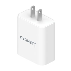 Cygnett PowerPlus 38-Watt Dual-Port Wall Charger, White, CY3887POFLW