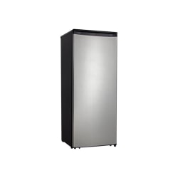 Danby Designer DAR110A1BSLDD - Refrigerator - width: 23.9 in - depth: 26.1 in - height: 58.8 in - 11 cu. ft - black/stainless steel look