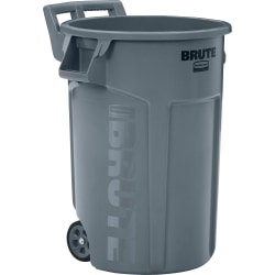 Rubbermaid Commercial Square Brute Container - 28 gal Capacity - Square - Sturdy, Handle, Easy to Clean, Rounded Corner - 22.5 Rubbermaid Commercial Square Brute Container - 28 gal Capacity - Square - Sturdy, Handle, Easy to Clean, Rounded Corner - 22.5