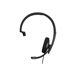 EPOS ADAPT 130T USB II - ADAPT 100 Series - headset - on-ear - wired - USB-A - black - Certified for Microsoft Teams, Optimized for UC